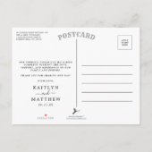 ザグリッターダマスクラスベガス結婚ズコレクション 案内ポストカード (裏面)