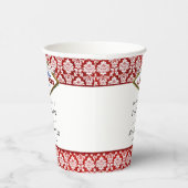 ザグリッターダマスクラスベガス結婚ズコレクション 紙コップ (右)