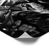 ザグリップ – 正方形ポスター ポスター (角)