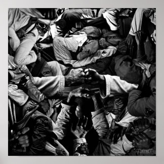 ザグリップ – 正方形ポスター ポスター