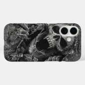 ザグリム美しいデススケルトン Case-Mate iPhoneケース (裏面 (横))