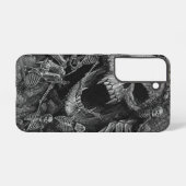 ザグリム美しいデススケルトン SAMSUNG GALAXYケース (裏面横)