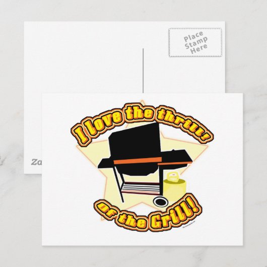 ザグリルスリル ポストカード (正面/裏面)