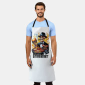 ザグリルファーザー エプロン (着用した状態)