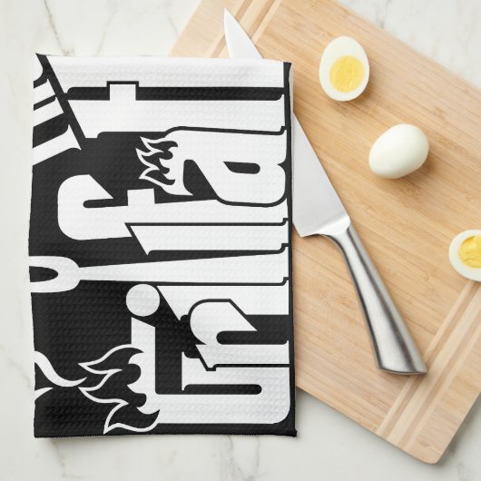 ザグリルファーザー キッチンタオル (四つ折り)