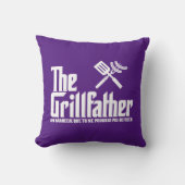 ザグリルファーザー クッション (正面)