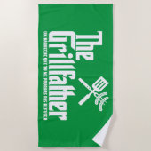 ザグリルファーザー ビーチタオル (正面)