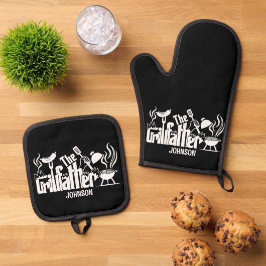 ザグリルファーザー 鍋つかみ&鍋敷きセット (トップダウン)