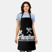 ザグリルマザー エプロン (着用した状態)