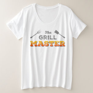ザグリルマスターピットボスBBQ プラスサイズTシャツ