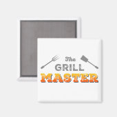 ザグリルマスターピットボスBBQ マグネット (正面/裏面)