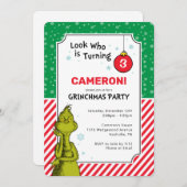 ザグリンチレッド&グリーンスノーフレーク3回目の誕生日 (正面/裏面)