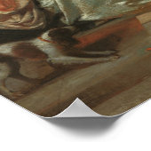 ザグリーティングピエテルデフーチファインアートポスター ポスター (角)