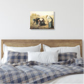 ザグリーナーズ， 1857 キャンバスプリント (インサイチュ (寝室))