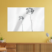 ザグリーミングバラ キャンバスプリント (インサイチュ (リビング))