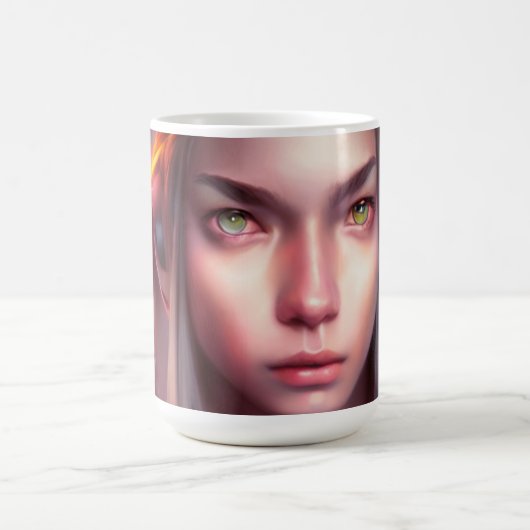 ザグリーンアイガール モーフィングマグカップ (中央)