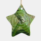 ザグリーンイグアナ セラミックオーナメント (右)