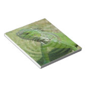 ザグリーンイグアナ ノートパッド (アングル)