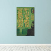 ザグリーンインテリア キャンバスプリント (インサイチュ (ウッドフロア))