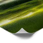 ザグリーンオアシスプリント ポスター (角)