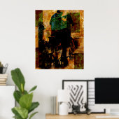 ザグリーンジャージーI ポスター (ホームオフィス)