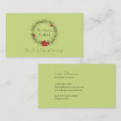 ザグリーンズサラダ 名刺 (正面/裏面)