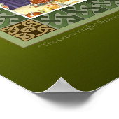 ザグリーンナイトプリント ポスター (角)