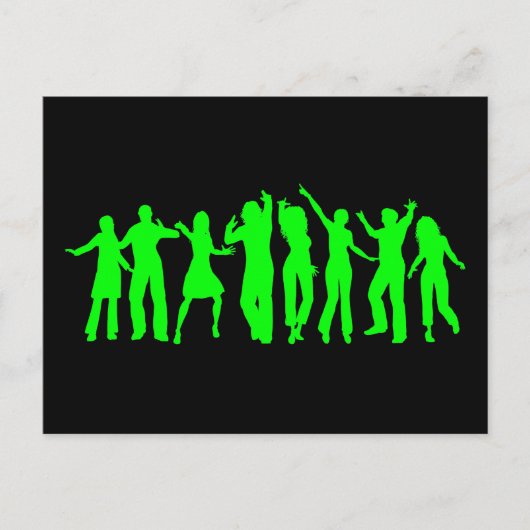 ザグリーンパーティー インビテーションポストカード (正面)