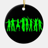 ザグリーンパーティー セラミックオーナメント (正面)