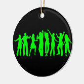 ザグリーンパーティー セラミックオーナメント (左)