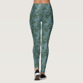 ザグリーンベルベットシリーズデザイン11 レギンス (裏面)