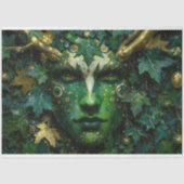 ザグリーンマン – 神話の森の守護者の切り離し 薄葉紙 (正面)