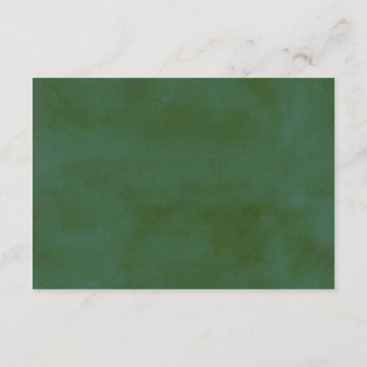 ザグリーンリー&金ゴールド結婚ズコレクション披露宴 エンクロージャーカード (裏面)