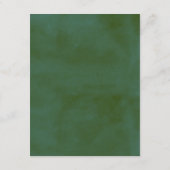 ザグリーンリー&金ゴールド結婚ズコレクション詳細 エンクロージャーカード (裏面)