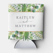 ザグリーンリー&金ゴールド結婚ズコレクション 缶クーラー (正面)