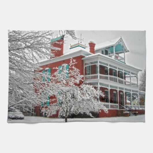 ザグリーンルーフイン キッチンタオル (横)