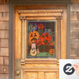 ザグルズハロウィーン ウィンドウサイン