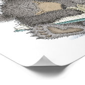 ザグルフィーズ®ウォールアート ポスター (角)