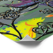 ザグルービーアクアリウムプリント ポスター (角)