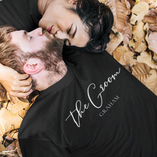 ザグルームシックパーソナライズされたバチュラーパーティ Tシャツ