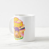 ザグルーヴィーヴァウラス – レトロロックビベス コーヒーマグカップ (正面左)