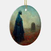 ザグレイブサーレアルSci-Fiファンタジーエイリアン セラミックオーナメント (右)