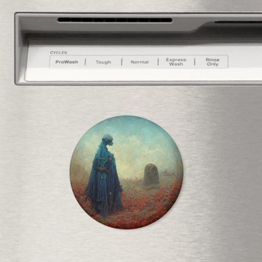 ザグレイブサーレアルSci-Fiファンタジーエイリアン マグネット (インサイチュ (食洗機))