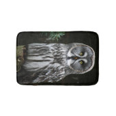 ザグレイ素晴らしフクロウ バスマット (正面)