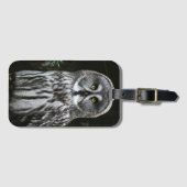 ザグレイ素晴らしフクロウbc ltcnm ラゲッジタグ (正面横)