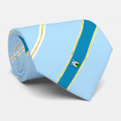 ザグレブのストライプな旗 ネクタイ (ロール)