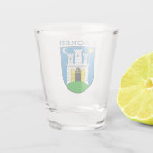 ザグレブコートオブアームズ ショットグラス (裏面)