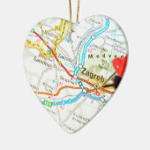 ザグレブ、クロアチア セラミックオーナメント (左)