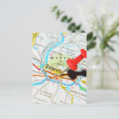 ザグレブ，クロアチア ポストカード (スタンド正面)