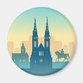 ザグレブ マグネット (正面)